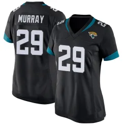 Women's Eric Murray Jacksonville Jaguars No.29 Game Jersey - Black