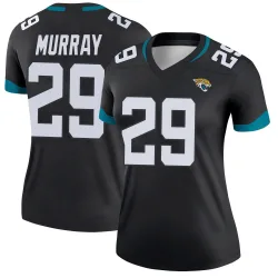 Women's Eric Murray Jacksonville Jaguars No.29 Legend Jersey - Black