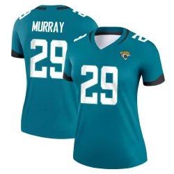 Women's Eric Murray Jacksonville Jaguars No.29 Legend Jersey - Teal
