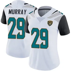 Women's Eric Murray Jacksonville Jaguars No.29 Limited Vapor Untouchable Jersey - White