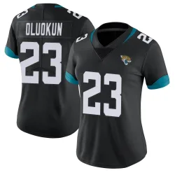 Women's Foyesade Oluokun Jacksonville Jaguars No.23 Limited Vapor Untouchable Jersey - Black