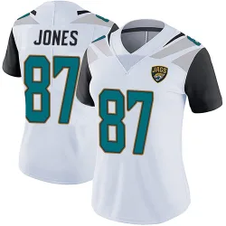 Women's J.J. Jones Jacksonville Jaguars No.87 Limited Vapor Untouchable Jersey - White