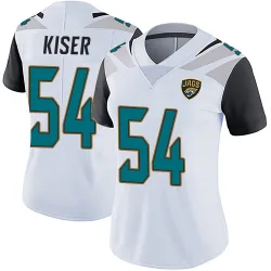 Women's Jack Kiser Jacksonville Jaguars No.54 Limited Vapor Untouchable Jersey - White