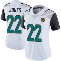 Women's Jarrian Jones Jacksonville Jaguars No.22 Limited Vapor Untouchable Jersey - White