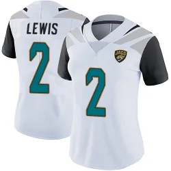 Women's Jourdan Lewis Jacksonville Jaguars No.2 Limited Vapor Untouchable Jersey - White