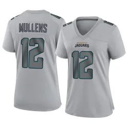 Women's Nick Mullens Jacksonville Jaguars No.12 Game Atmosphere Fashion Jersey - Gray