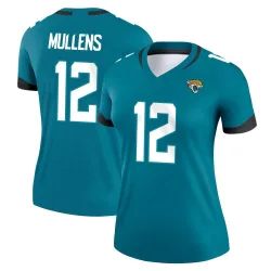 Women's Nick Mullens Jacksonville Jaguars No.12 Legend Jersey - Teal
