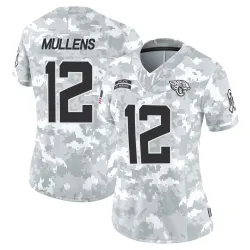 Women's Nick Mullens Jacksonville Jaguars No.12 Limited 2024 Salute to Service Jersey - Arctic Camo
