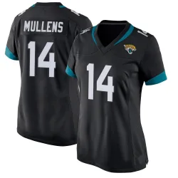 Women's Nick Mullens Jacksonville Jaguars No.14 Game Jersey - Black