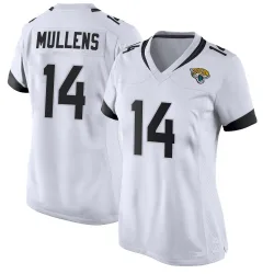 Women's Nick Mullens Jacksonville Jaguars No.14 Game Jersey - White