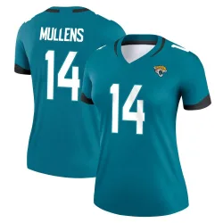 Women's Nick Mullens Jacksonville Jaguars No.14 Legend Jersey - Teal