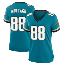 Women's Patrick Murtagh Jacksonville Jaguars No.88 Game Prowler Throwback Jersey - Teal