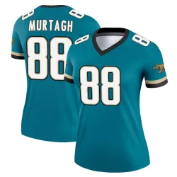 Women's Patrick Murtagh Jacksonville Jaguars No.88 Legend Prowler Throwback Jersey - Teal