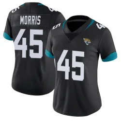 Women's Quintin Morris Jacksonville Jaguars No.45 Limited Vapor Untouchable Jersey - Black