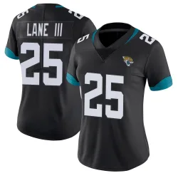 Women's Rayuan Lane III Jacksonville Jaguars No.25 Limited Vapor Untouchable Jersey - Black