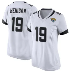Women's Seth Henigan Jacksonville Jaguars No.19 Game Jersey - White