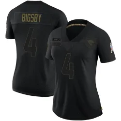 Women's Tank Bigsby Jacksonville Jaguars No.4 Limited 2020 Salute To Service Jersey - Black