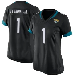 Women's Travis Etienne Jr. Jacksonville Jaguars No.1 Game Jersey - Black