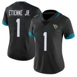 Women's Travis Etienne Jr. Jacksonville Jaguars No.1 Limited Vapor Untouchable Jersey - Black