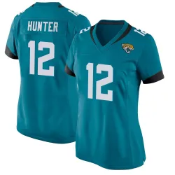 Women's Travis Hunter Jacksonville Jaguars No.12 Game Jersey - Teal