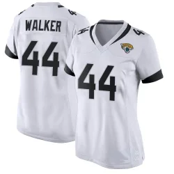 Women's Travon Walker Jacksonville Jaguars No.44 Game Jersey - White