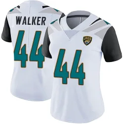 Women's Travon Walker Jacksonville Jaguars No.44 Limited Vapor Untouchable Jersey - White