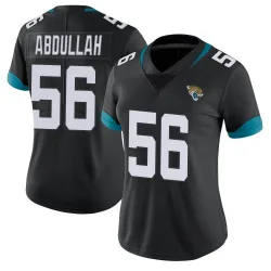 Women's Yasir Abdullah Jacksonville Jaguars No.56 Limited Vapor Untouchable Jersey - Black