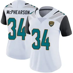 Women's Zech McPhearson Jacksonville Jaguars No.34 Limited Vapor Untouchable Jersey - White