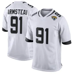Youth Arik Armstead Jacksonville Jaguars No.91 Game Jersey - White