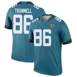Youth Austin Trammell Jacksonville Jaguars No.86 Legend Color Rush Jersey - Teal