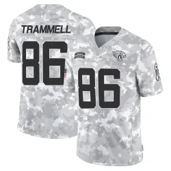 Youth Austin Trammell Jacksonville Jaguars No.86 Limited 2024 Salute to Service Jersey - Arctic Camo
