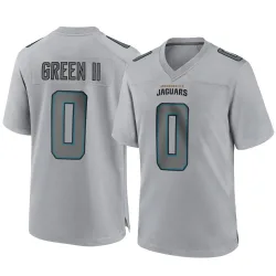Youth BJ Green II Jacksonville Jaguars No.0 Game Atmosphere Fashion Jersey - Gray