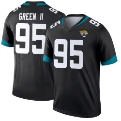 Youth BJ Green II Jacksonville Jaguars No.95 Legend Jersey - Black