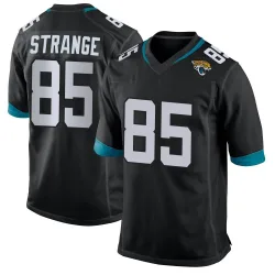 Youth Brenton Strange Jacksonville Jaguars No.85 Game Jersey - Black