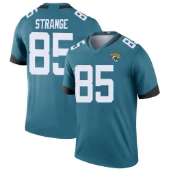 Youth Brenton Strange Jacksonville Jaguars No.85 Legend Color Rush Jersey - Teal
