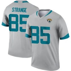 Youth Brenton Strange Jacksonville Jaguars No.85 Legend Silver Inverted Jersey