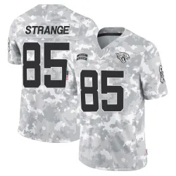 Youth Brenton Strange Jacksonville Jaguars No.85 Limited 2024 Salute to Service Jersey - Arctic Camo