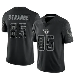 Youth Brenton Strange Jacksonville Jaguars No.85 Limited Reflective Jersey - Black