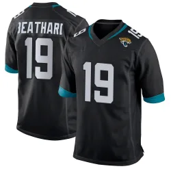 Youth C.J. Beathard Jacksonville Jaguars No.19 Game Jersey - Black