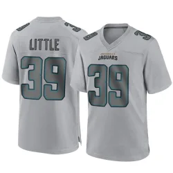Youth Cam Little Jacksonville Jaguars No.39 Game Atmosphere Fashion Jersey - Gray