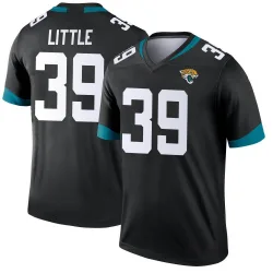 Youth Cam Little Jacksonville Jaguars No.39 Legend Jersey - Black