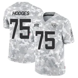 Youth Cooper Hodges Jacksonville Jaguars No.75 Limited 2024 Salute to Service Jersey - Arctic Camo