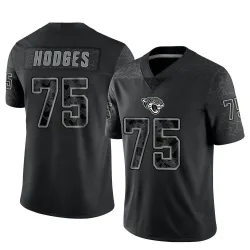 Youth Cooper Hodges Jacksonville Jaguars No.75 Limited Reflective Jersey - Black