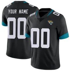 Youth Custom Jacksonville Jaguars No.00 Limited Vapor Untouchable Jersey - Black