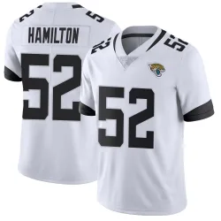 Youth DaVon Hamilton Jacksonville Jaguars No.52 Limited Vapor Untouchable Jersey - White
