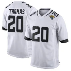 Youth Daniel Thomas Jacksonville Jaguars No.20 Game Jersey - White