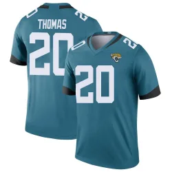 Youth Daniel Thomas Jacksonville Jaguars No.20 Legend Color Rush Jersey - Teal
