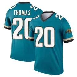 Youth Daniel Thomas Jacksonville Jaguars No.20 Legend Prowler Throwback Jersey - Teal
