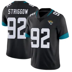 Youth Danny Striggow Jacksonville Jaguars No.92 Limited Vapor Untouchable Jersey - Black