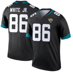 Youth David White Jr. Jacksonville Jaguars No.86 Legend Jersey - Black